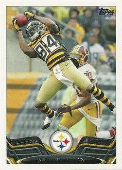 2013 Topps #8 Antonio Brown Front