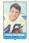 1969 Topps - Four-in-One Singles #NNO Craig Baynham Front
