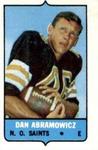 1969 Topps - Four-in-One Singles #NNO Dan Abramowicz Front