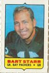 1969 Topps - Four-in-One Singles #NNO Bart Starr Front