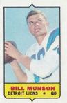 1969 Topps - Four-in-One Singles #NNO Bill Munson Front
