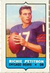 1969 Topps - Four-in-One Singles #NNO Richie Petitbon Front