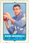 1969 Topps - Four-in-One Singles #NNO Earl Morrall Front