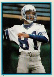 1985 Topps Stickers #118 Daryl Turner Front