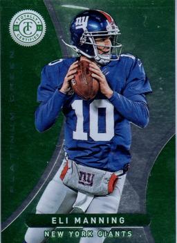 2012 Panini Totally Certified - Green #59 Eli Manning Front