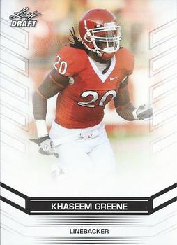 2013 Leaf Draft #94 Khaseem Greene Front