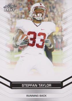 2013 Leaf Draft #67 Stepfan Taylor Front