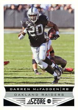 2013 Score #154 Darren McFadden Front