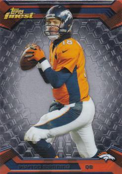 2013 Finest #20 Peyton Manning Front