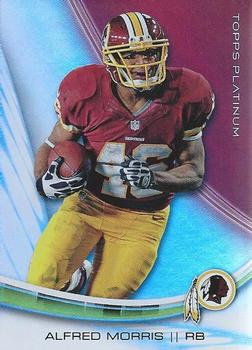 2013 Topps Platinum #15 Alfred Morris Front