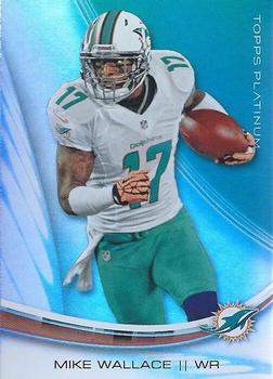 2013 Topps Platinum #51 Mike Wallace Front
