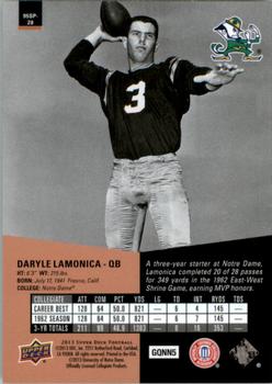 2013 Upper Deck - 1995 SP Inserts #95SP-28 Daryle Lamonica Back