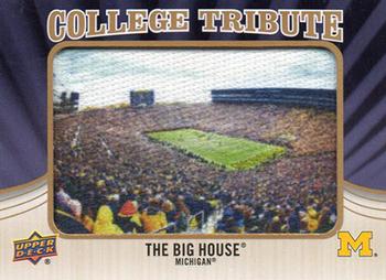 2013 Upper Deck - College Mascots Manufactured Patches #CM-76 The Big House Front