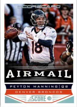 2013 Score - Scorecard #230 Peyton Manning Front