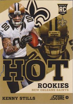 2013 Score - Hot Rookies Retail #39 Kenny Stills Front