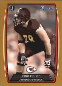 2013 Bowman - Gold #176 Eric Fisher Front