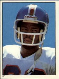 1981 Topps Stickers #87 Rick Upchurch Front