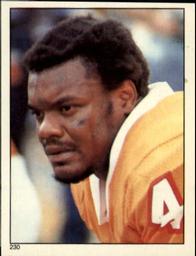 1981 Topps Stickers #230 Mike Washington Front
