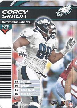 2002 NFL Showdown #251 Corey Simon Front