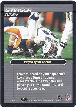 2002 NFL Showdown - Strategy #S12 Stinger Front