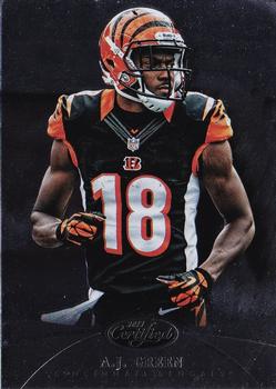2013 Panini Certified #7 A.J. Green Front