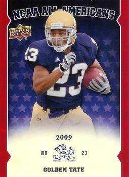 2013 Upper Deck University of Notre Dame - All Americans #AA-GT Golden Tate Front
