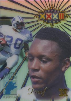 1998 Collector's Edge Super Bowl Card Show - Proofs 500 #7 Barry Sanders Front