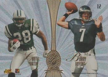 1998 Playoff Absolute SSD Hobby - Platinum Quads #12 Corey Dillon / Jake Reed / Curtis Martin / Bobby Hoying Back