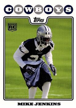 2008 Topps #425 Mike Jenkins Front