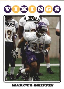 2008 Topps #437 Marcus Griffin Front
