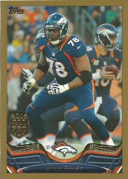 2013 Topps - Gold #187 Ryan Clady Front