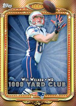 2013 Topps - 1000 Yard Club #14 Wes Welker Front