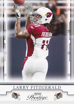 2008 Playoff Prestige #2 Larry Fitzgerald Front
