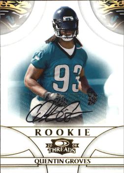 2008 Donruss Threads #226 Quentin Groves Front