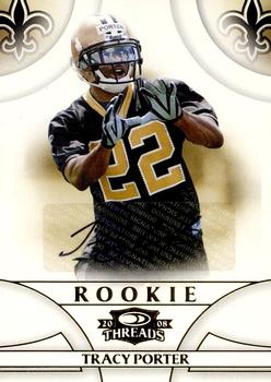 2008 Donruss Threads #245 Tracy Porter Front
