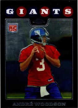 2008 Topps Chrome #TC168 Andre Woodson Front