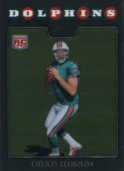 2008 Topps Chrome #TC169 Chad Henne Front