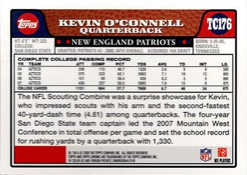 2008 Topps Chrome #TC176 Kevin O'Connell Back