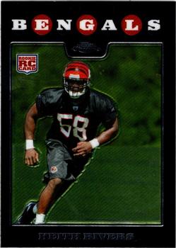 2008 Topps Chrome #TC252 Keith Rivers Front