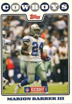 2008 Topps Kickoff #115 Marion Barber Front