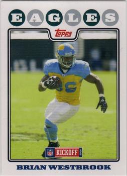 2008 Topps Kickoff #5 Brian Westbrook Front
