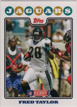 2008 Topps Kickoff #6 Fred Taylor Front