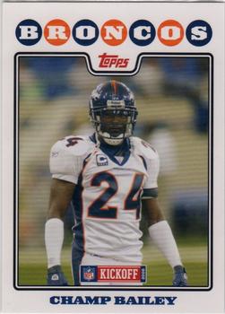2008 Topps Kickoff #40 Champ Bailey Front