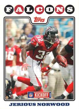 2008 Topps Kickoff #45 Jerious Norwood Front