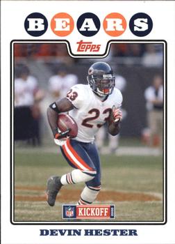 2008 Topps Kickoff #110 Devin Hester Front