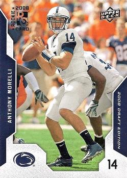 2008 Upper Deck Draft Edition #1 Anthony Morelli Front