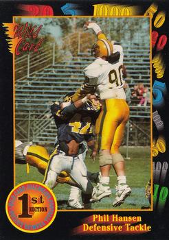 1991 Wild Card Draft #41 Phil Hansen Front