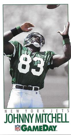 1992 GameDay #35 Johnny Mitchell Front