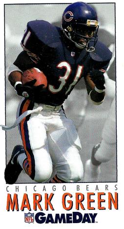 1992 GameDay #173 Mark Green Front