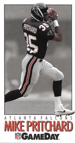 1992 GameDay #331 Mike Pritchard Front